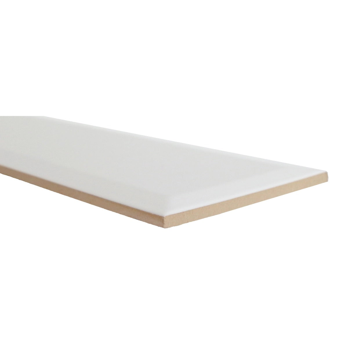 Vægflise Metro Hvid Blank 10x30