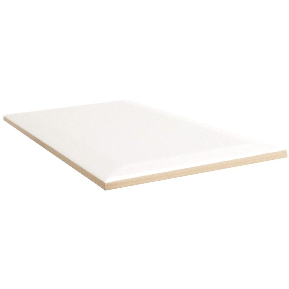 Vægflise Metro Hvid mat 10x20