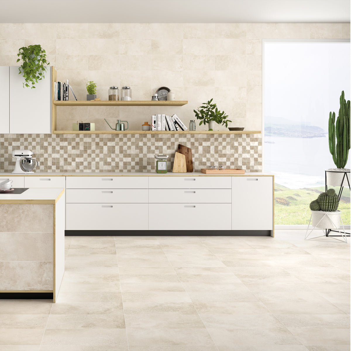 Provbit Klinker Amstel Beige Matt 100x100