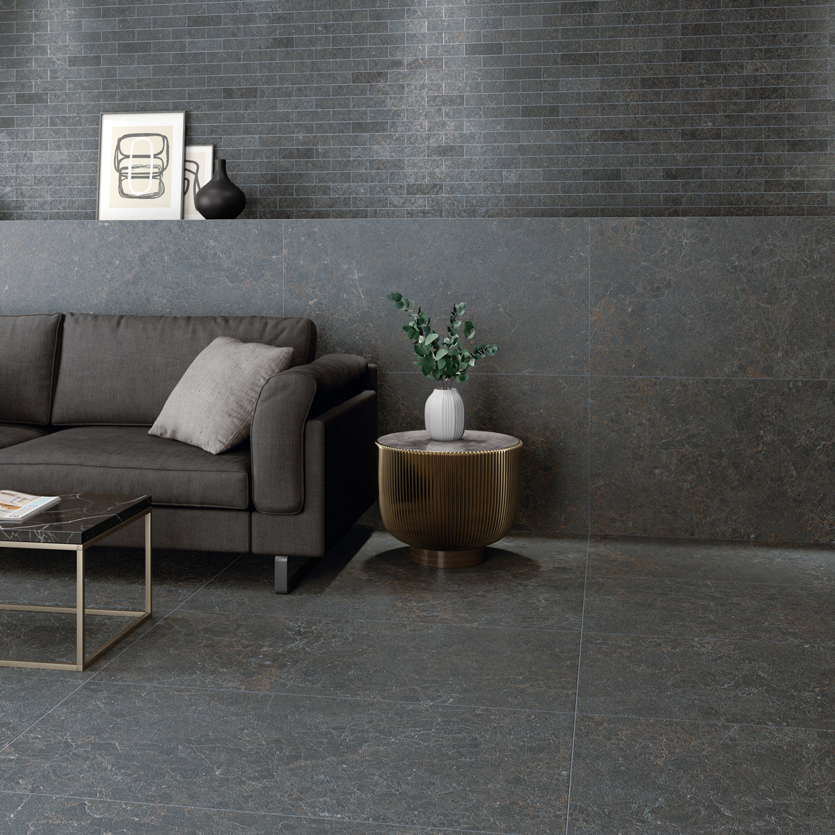 Klinker Charisma Marmor Black Mat 60x60