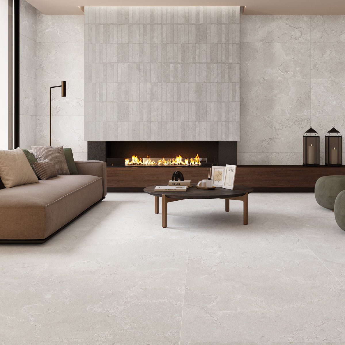 Klinker Cruise Kalksten Bianco Matt 100x100