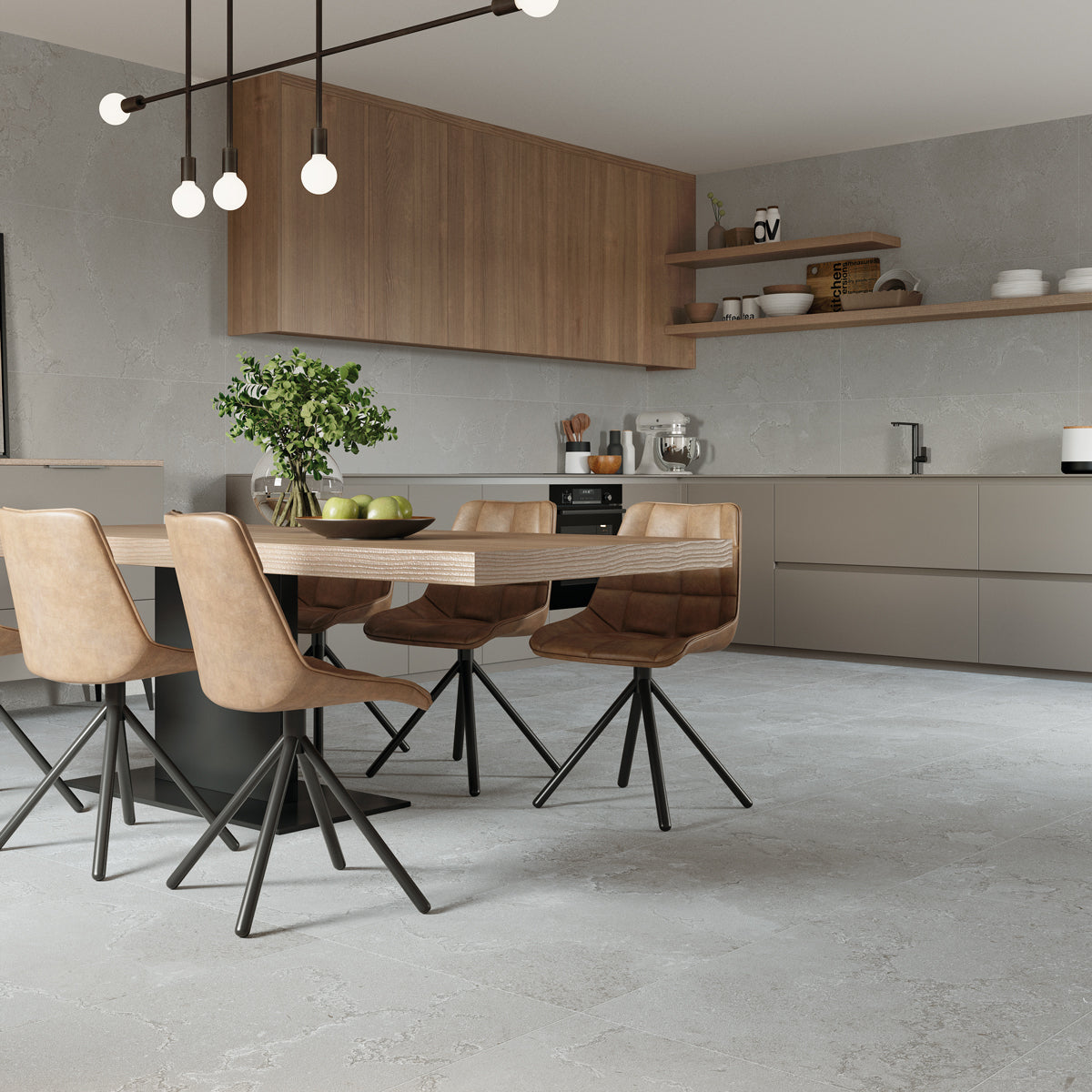 Klinker Cruise Kalksten Grey Mat 60x60