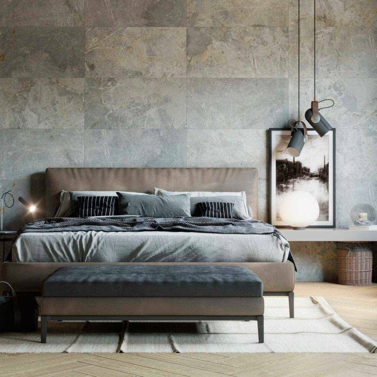 Klinker Dstone Marmor Ash Mat 60x60