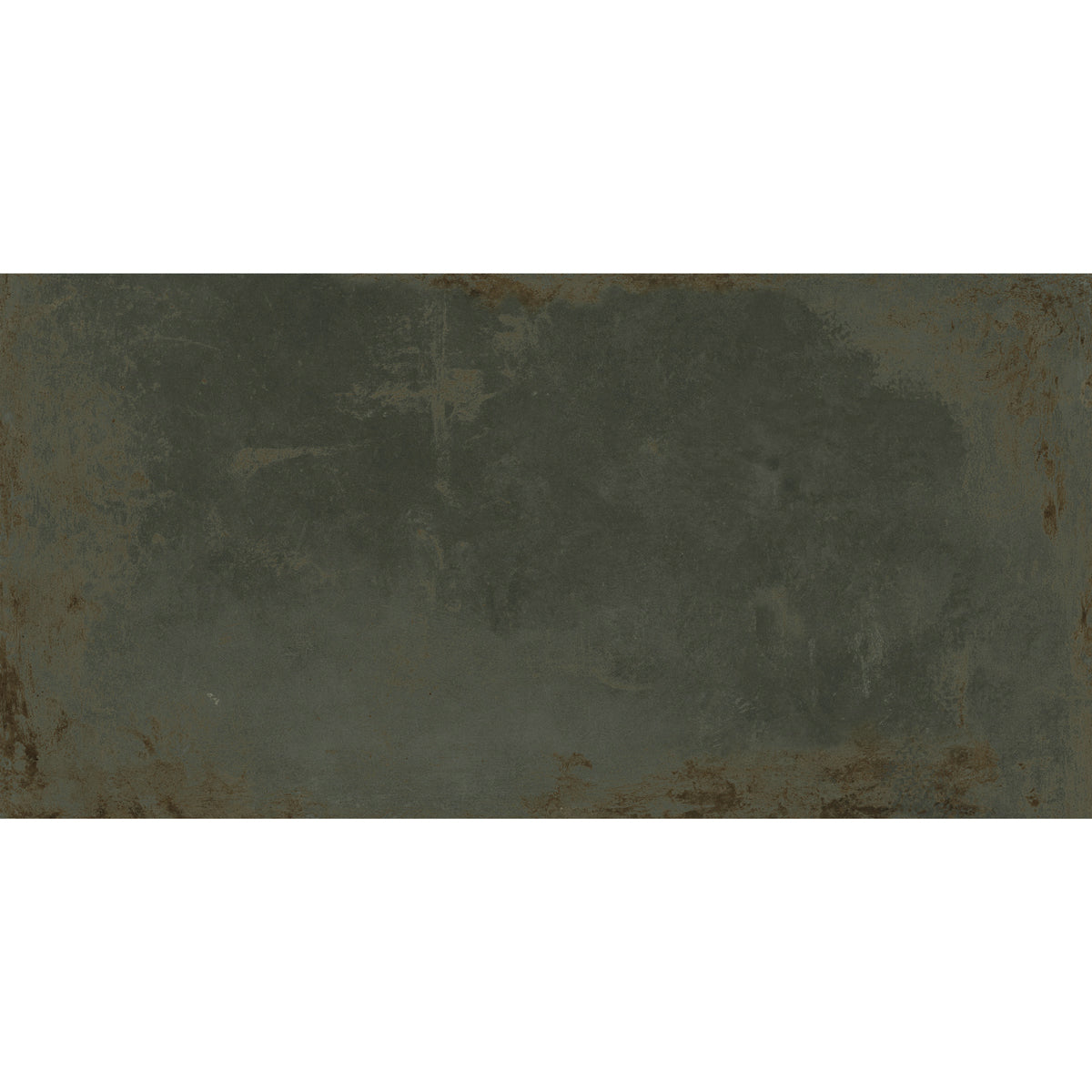 Klinker Flamed Green Mat 50x100