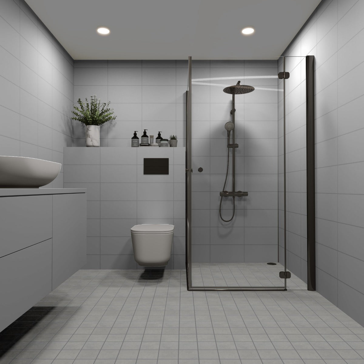 Klinker Luna Cool Grey 10x10