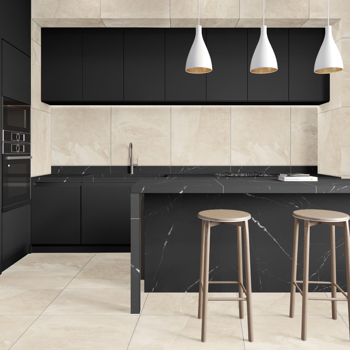 Klinker Makai Marfil Marmor Mat 60x60