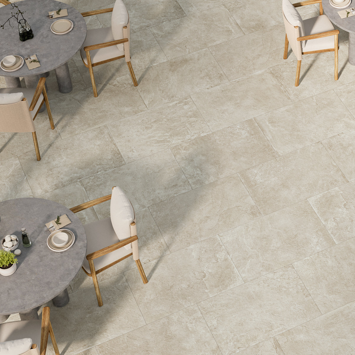 Klinker Merlot Skiffer Bone Matt 60x60