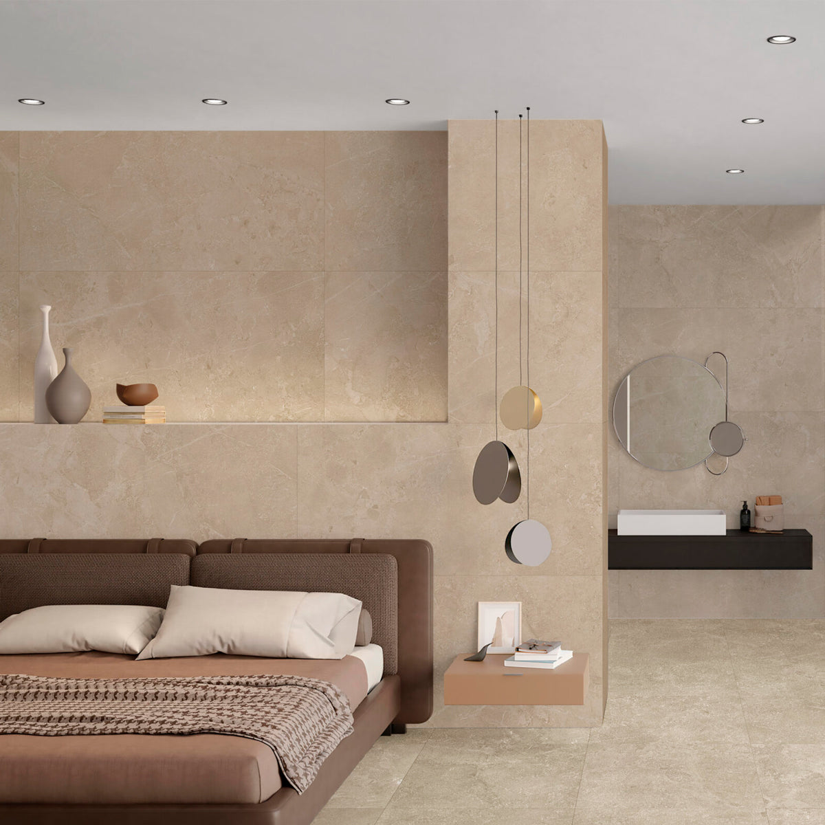 Klinker Pulse Cream Marmor Mat 60x60