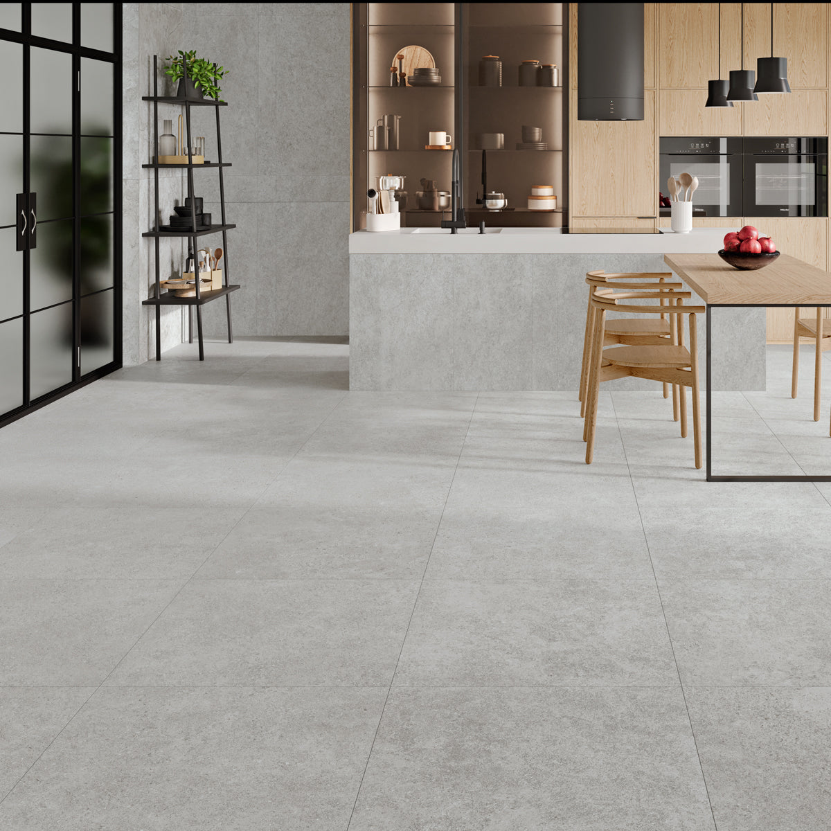 Klinker Regina Kalksten Pearl Matt 75x75