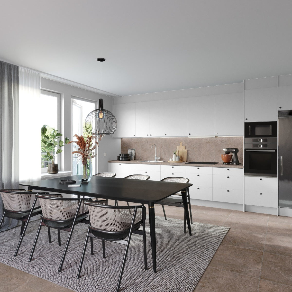 Klinker Belfast Noce Mat 60x60