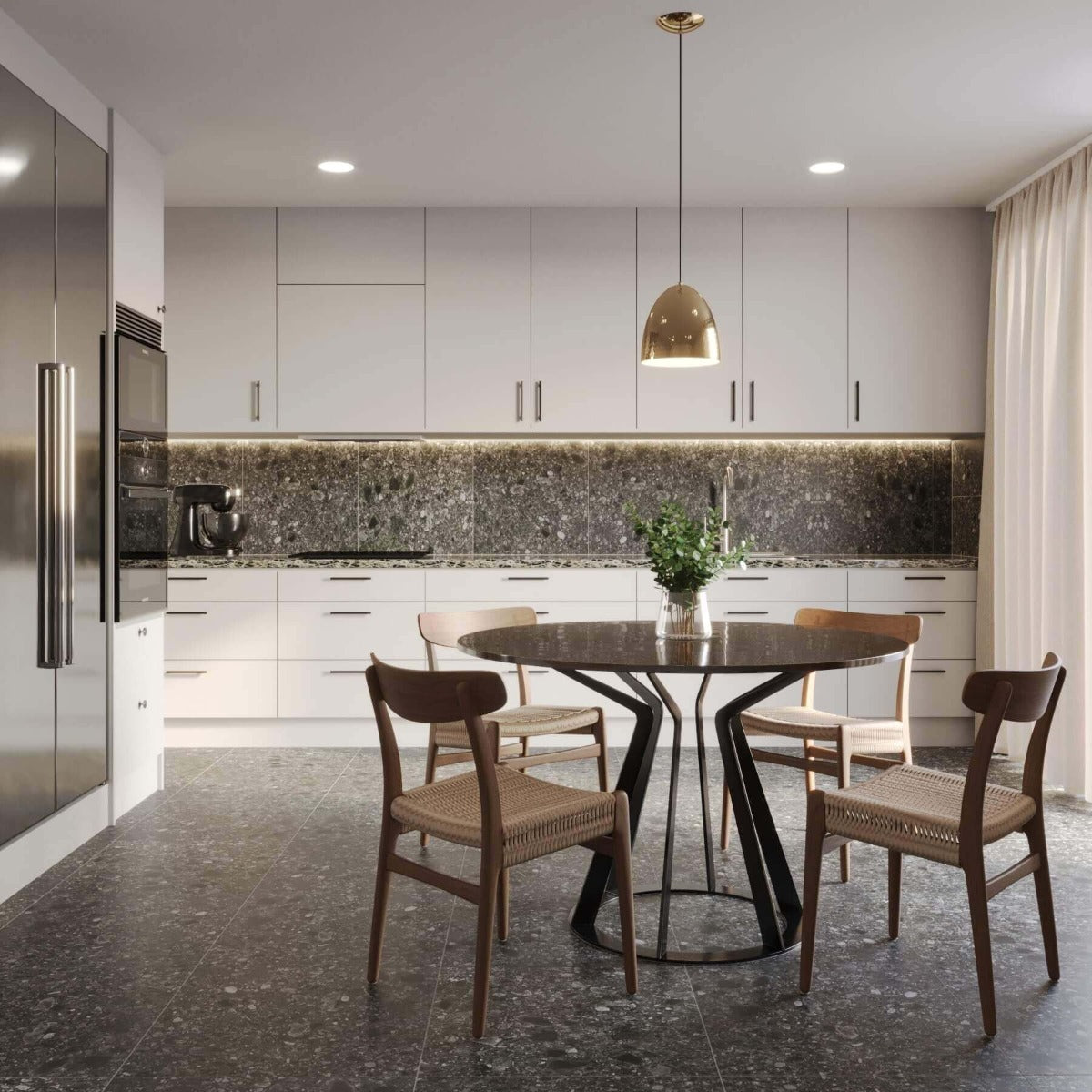 Klinker Flodsten Night 60x60