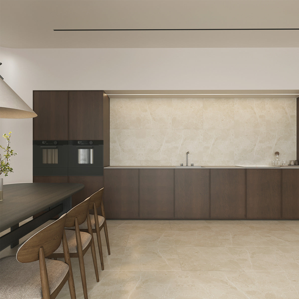 Klinker Pulse Cream Marmor Mat 60x60