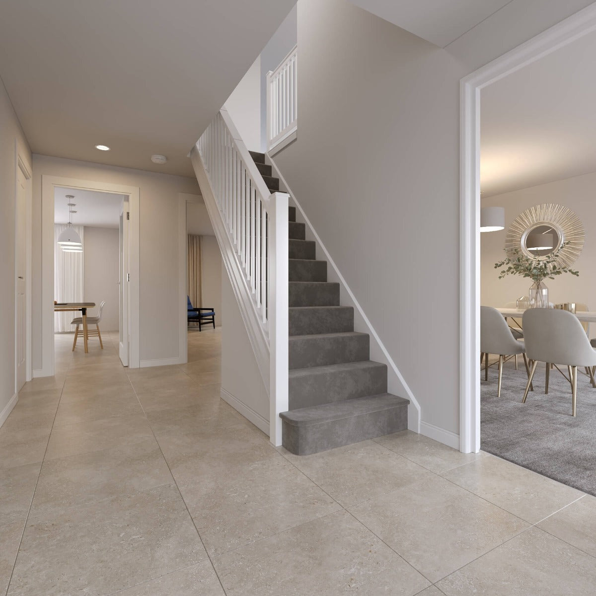 Klinker Roden Beige Mat 60x60