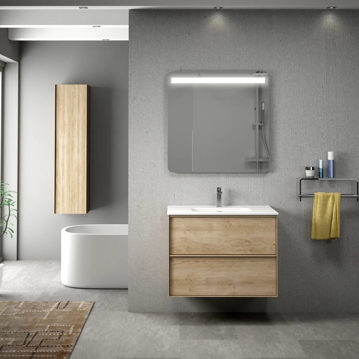 Kommode 80 cm Tenfors Nordlig Eg