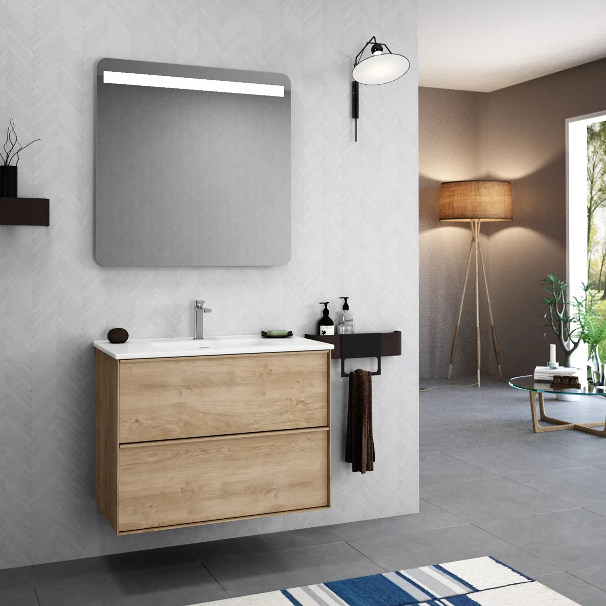 Kommode 80 cm Tenfors Nordlig Eg