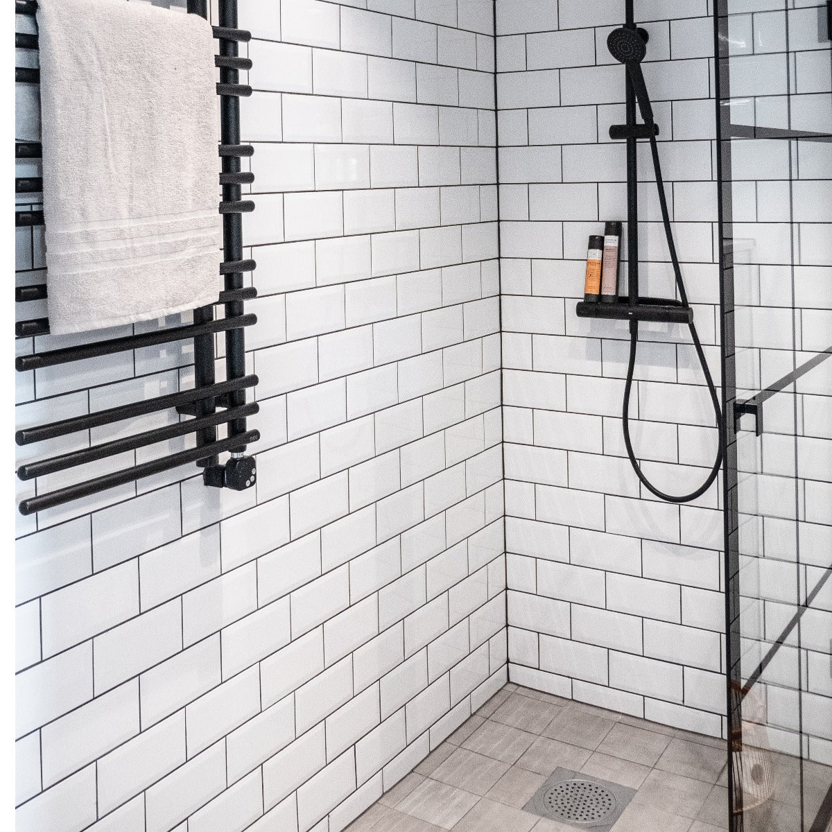 Vægflise Metro Hvid Blank 10x20