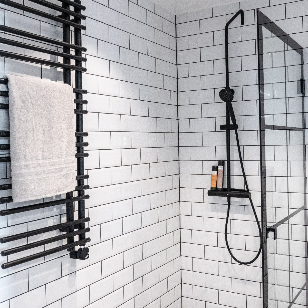 Vægflise Metro Hvid Blank 10x20