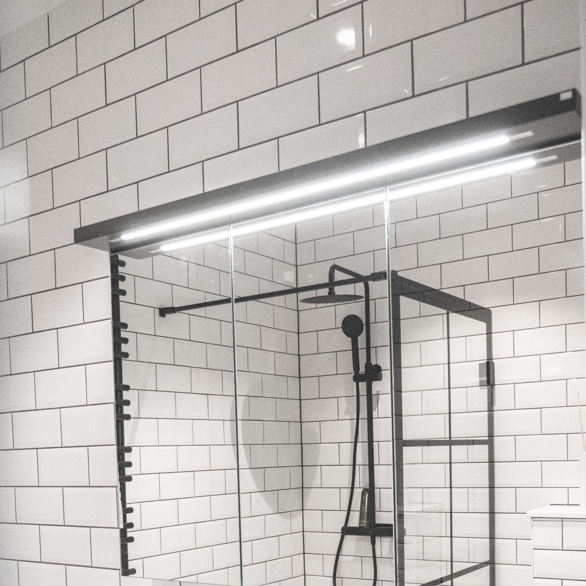 Vægflise Metro Hvid Blank 10x20