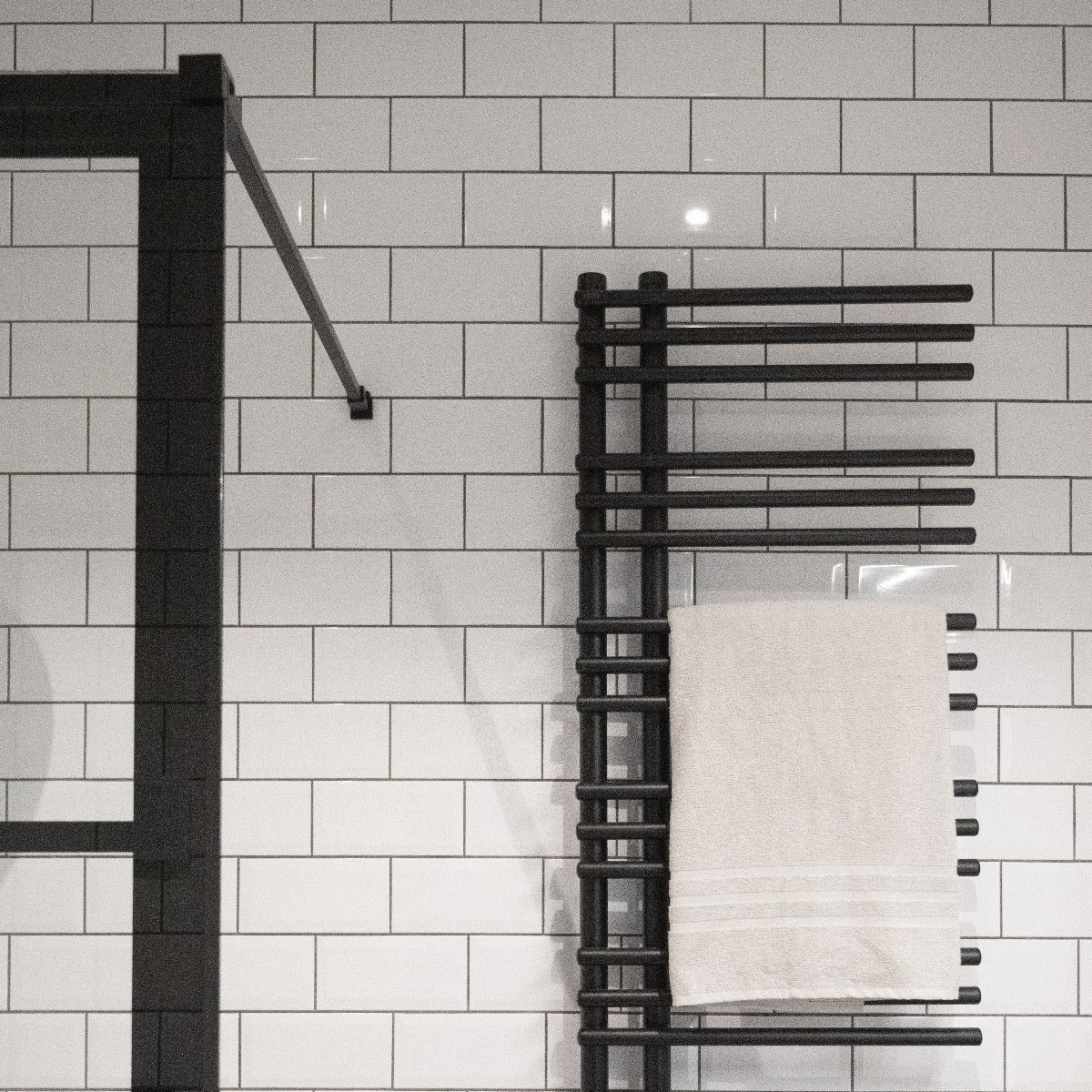 Vægflise Metro Hvid Blank 10x20