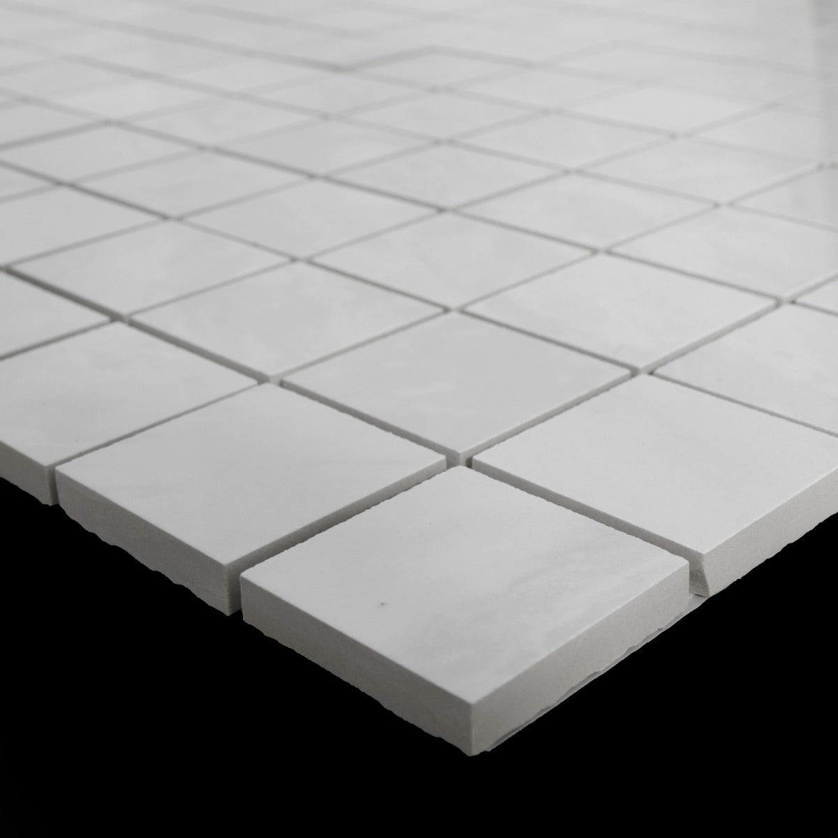 Mosaik Silke Blanco Marmor Blank