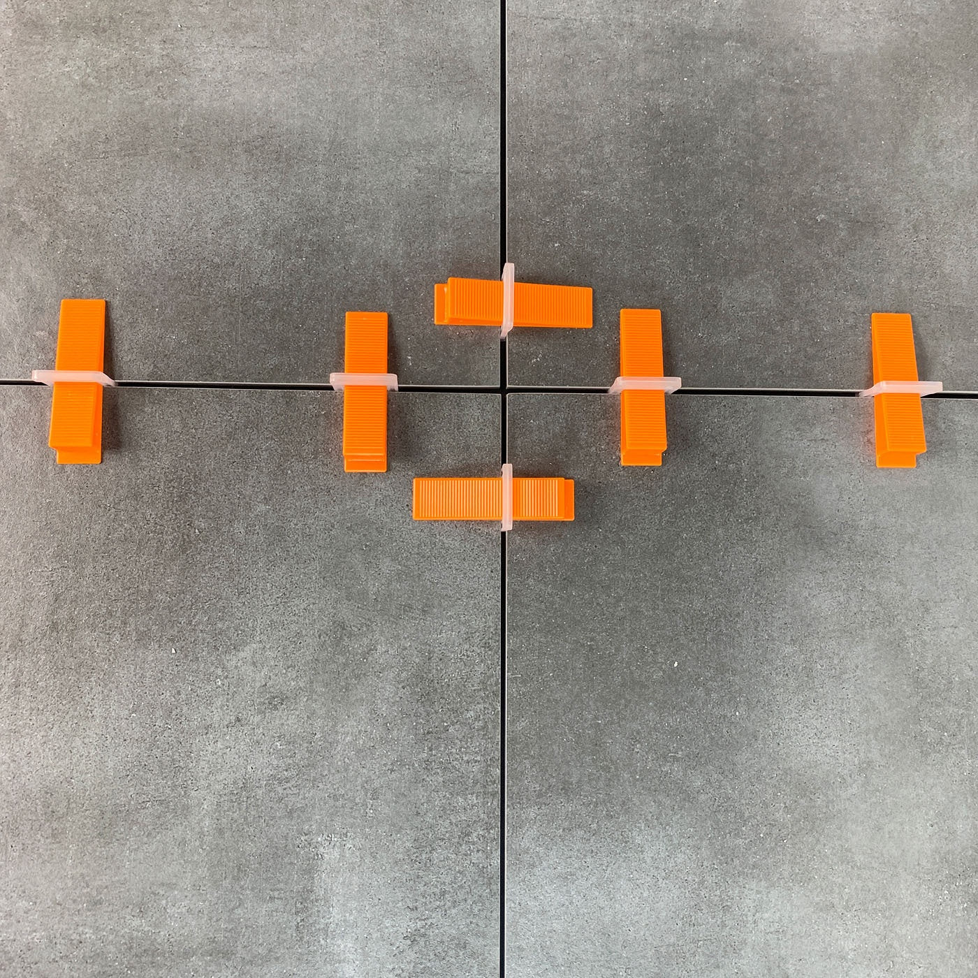 Tenfors Nivelleringssystem Sæt 2 mm fuge, 100stk
