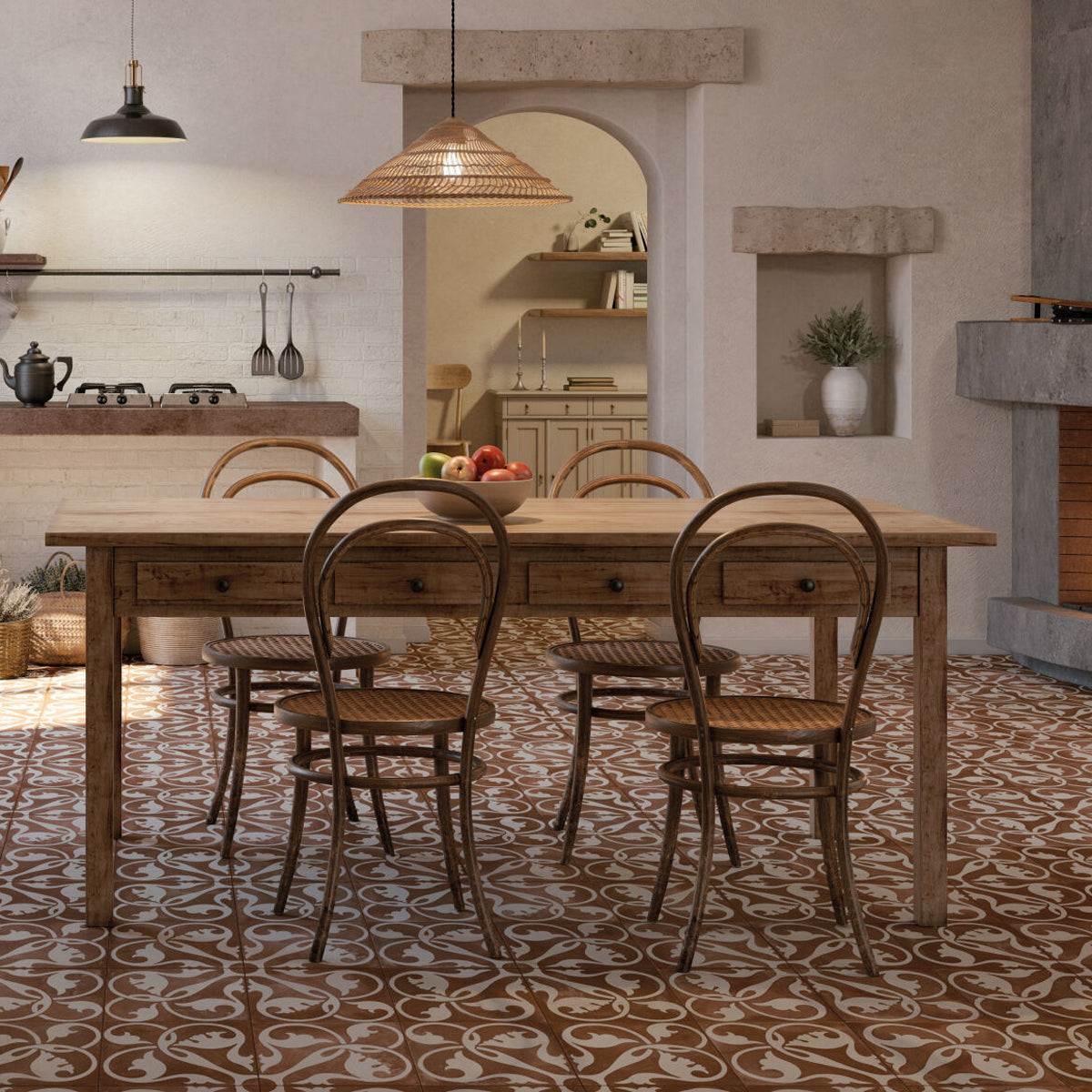 Klinker FS Nouveau Ruby 45x45