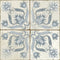 Swatch för Klinker Peronda FS Ivy Blue 45x45