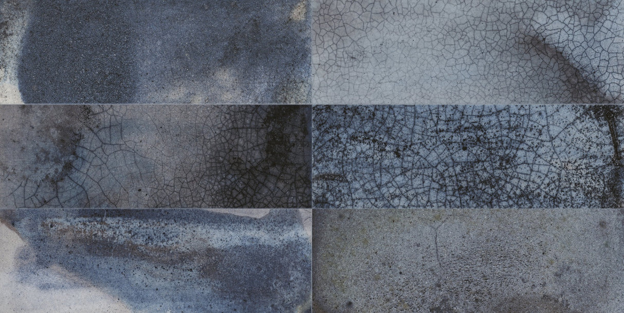 Vægflise FS Raku Blue 20x40