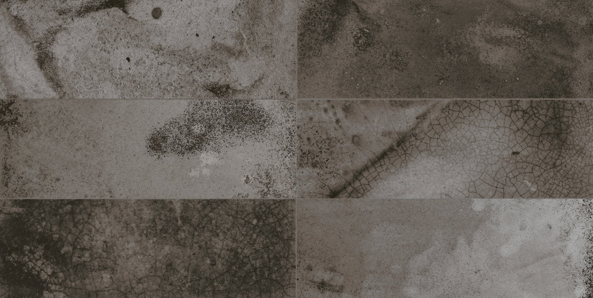 Vægflise FS Raku Black 20x40