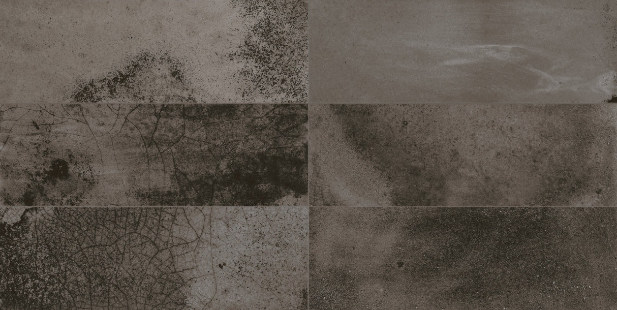 Vægflise FS Raku Black 20x40