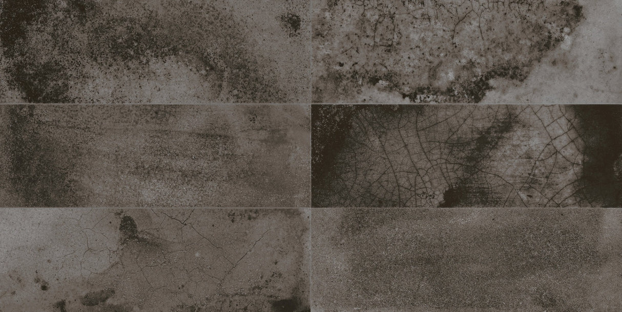 Vægflise FS Raku Black 20x40