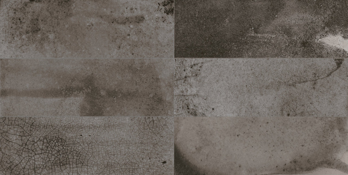 Vægflise FS Raku Black 20x40