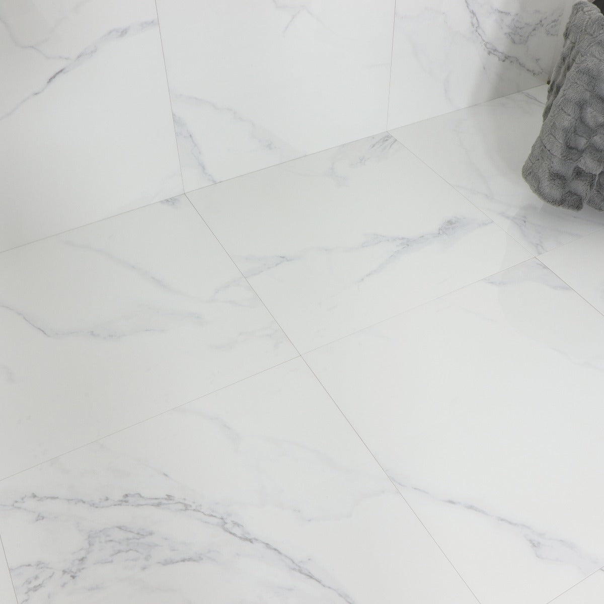 Klinker Calacatta Blanco Blank Marmor 60x60