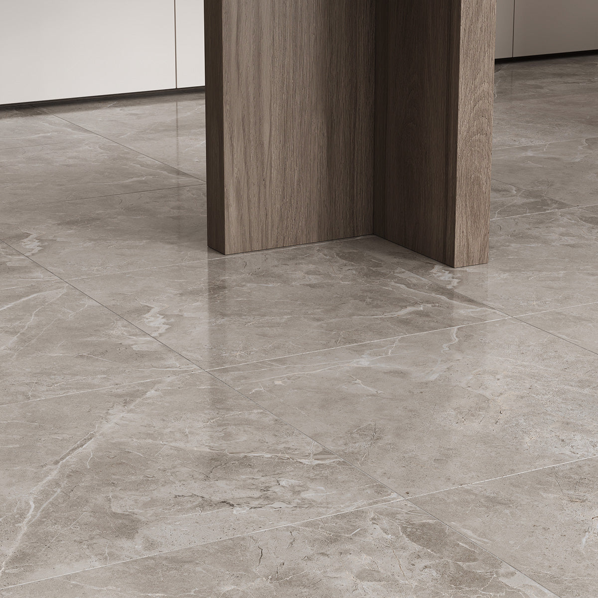 Klinker Pulpis Mid Grey Marmor Blank 60x60