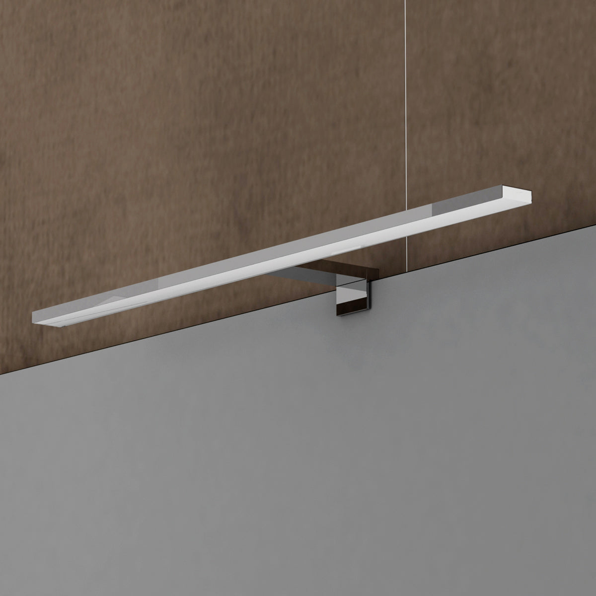 Spejlbelysning 60 cm Krom 4000K Tenfors Esther