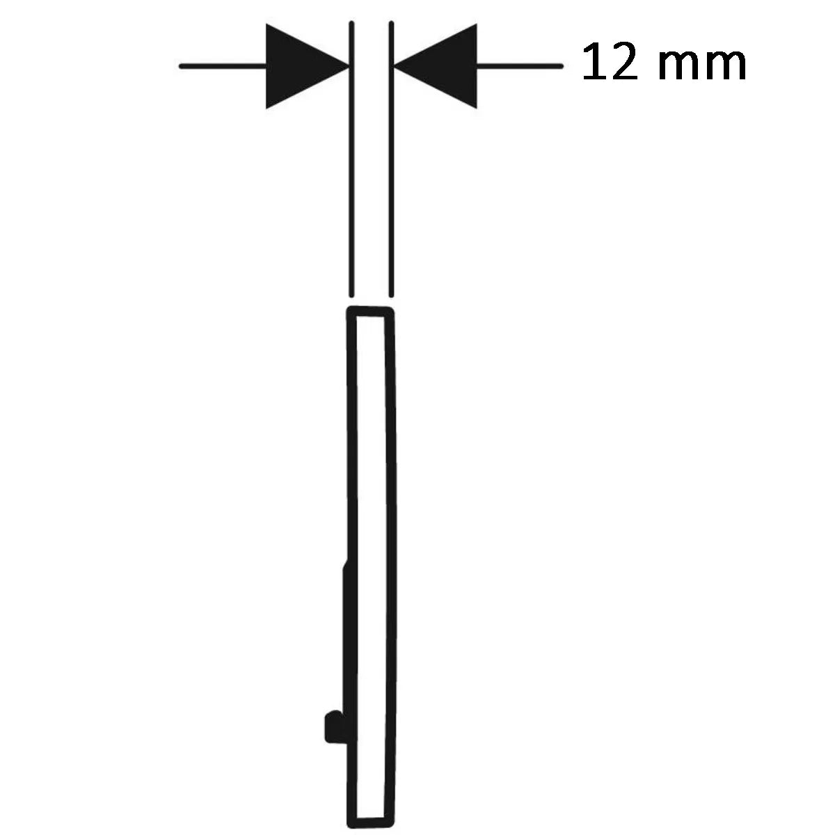 Skylleknap Geberit Sigma 20 Hvid