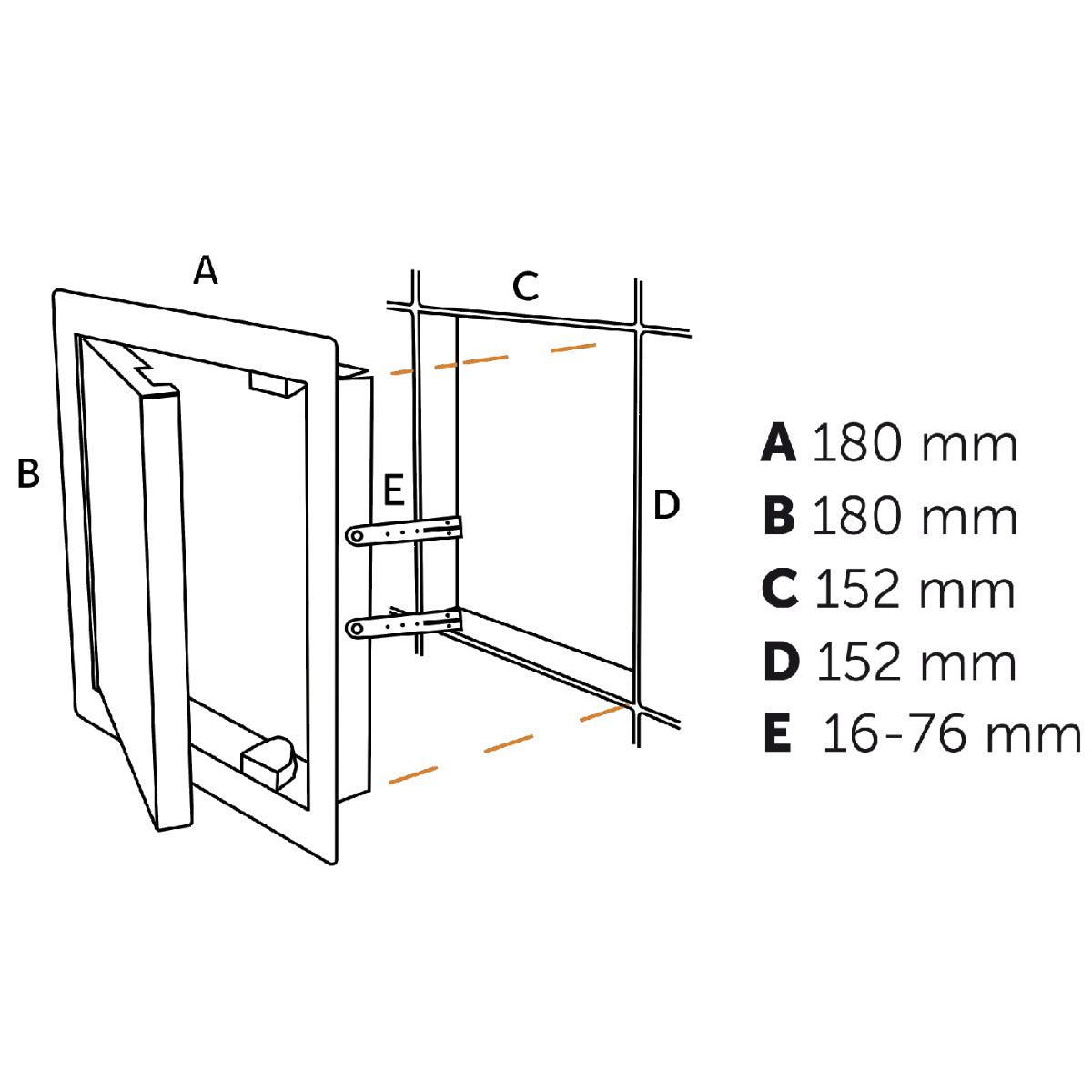 Inspektionslem Push Black 15