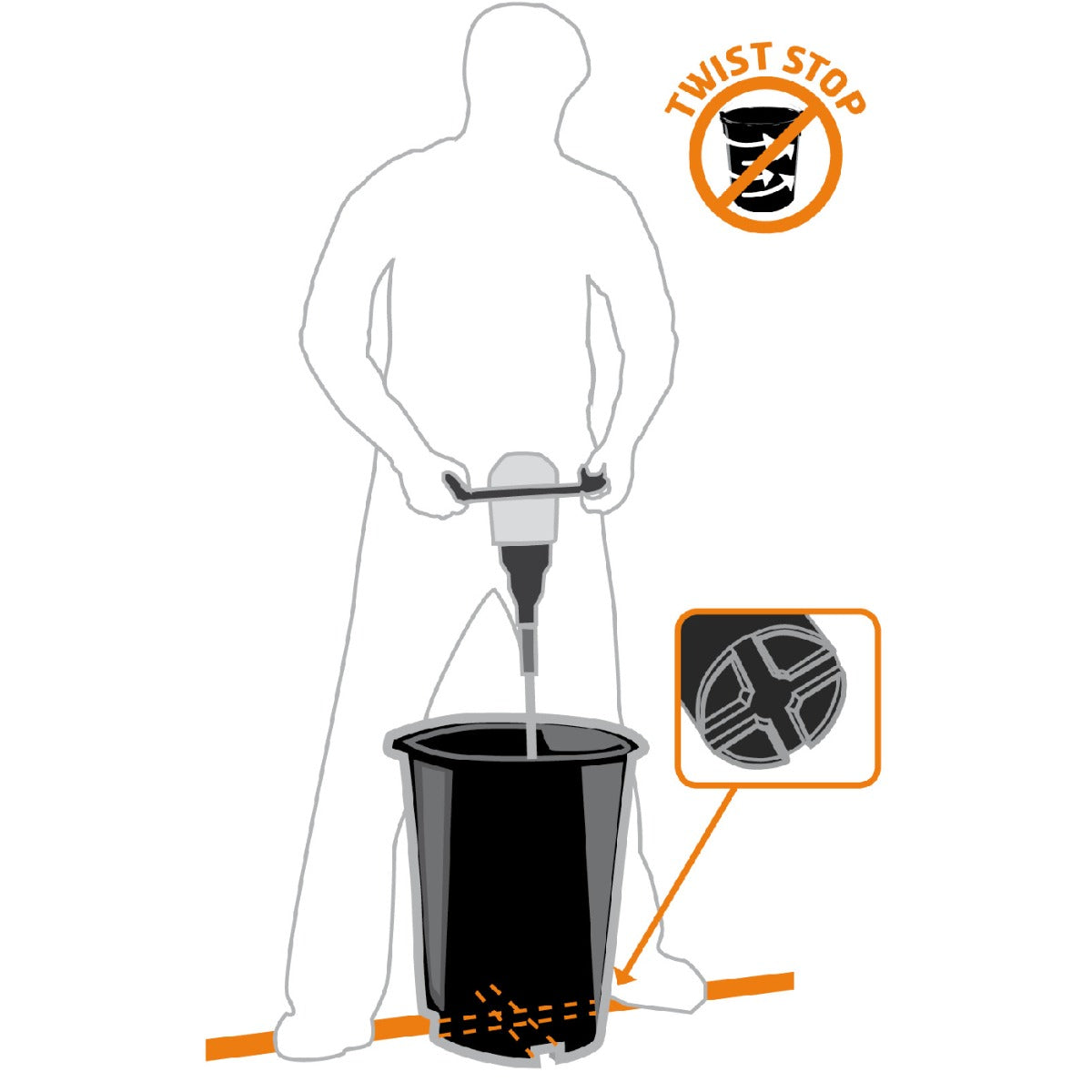 Spand 30 L Twist stop Heavy Duty