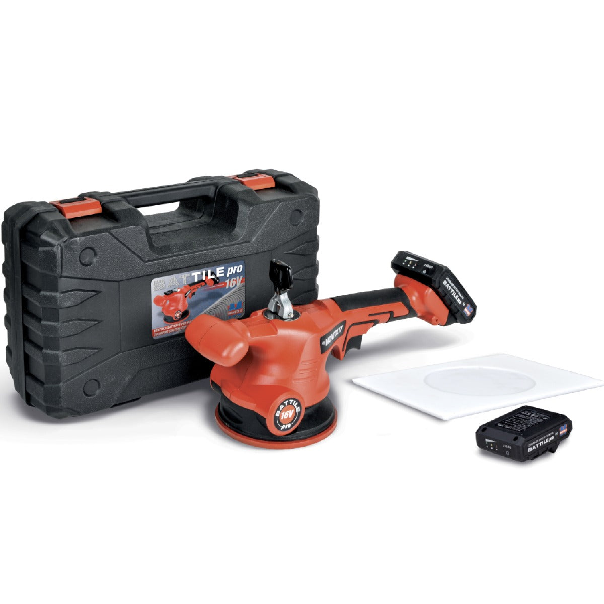 Flisevibrator Montolit Battile Pro 2B