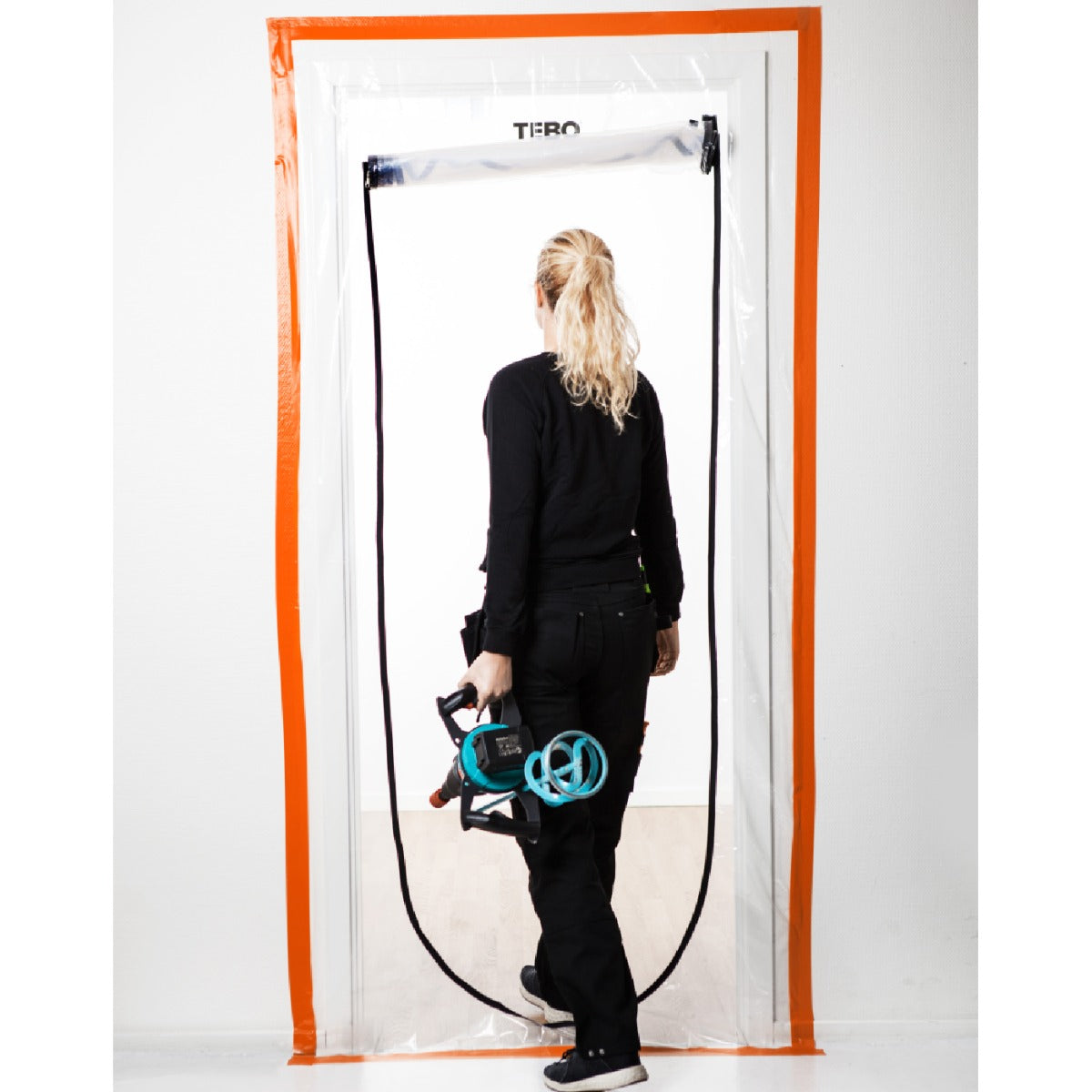 Støvdør med Lynlås "U"