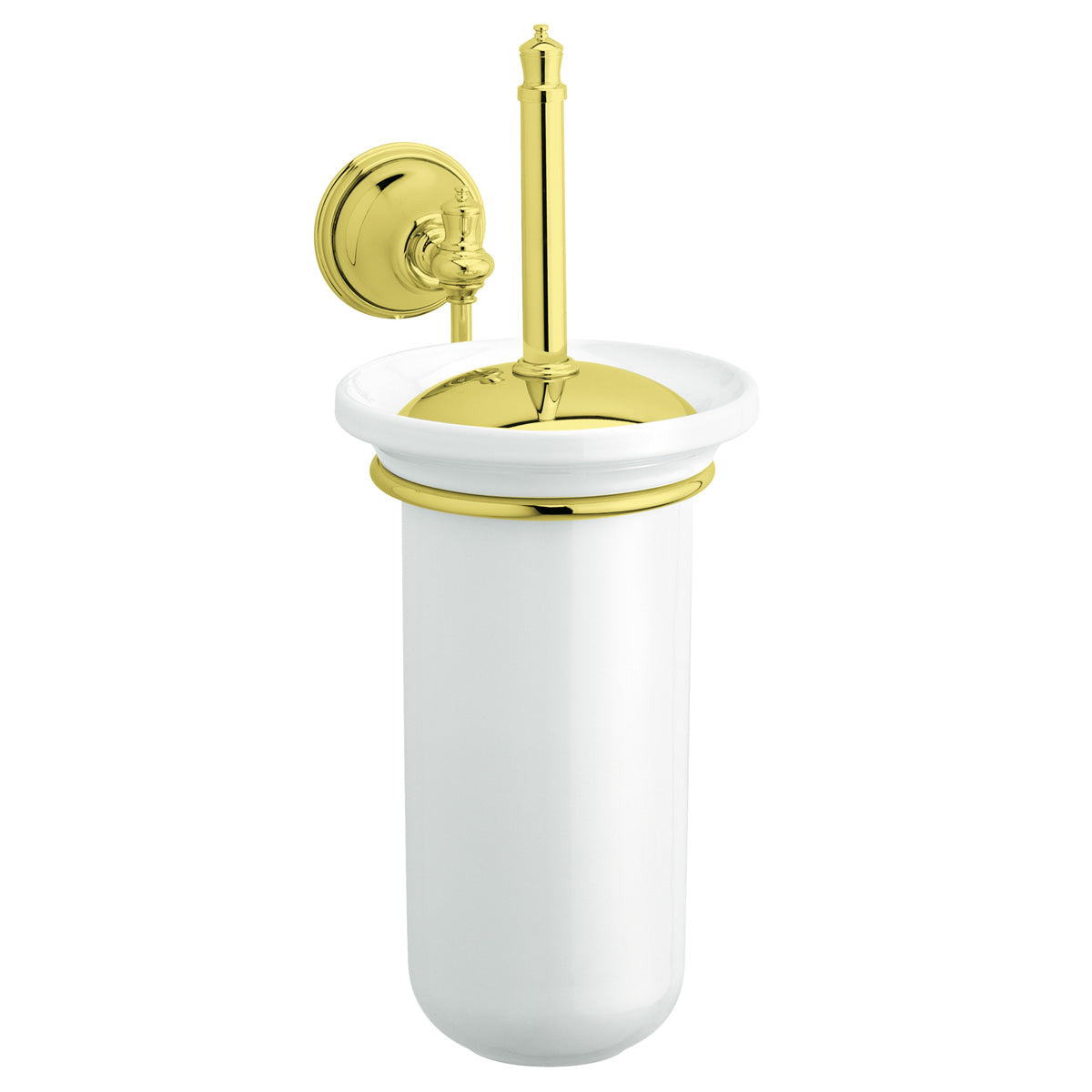 Klosetbørste Damixa Tradition vægmonteret Messing