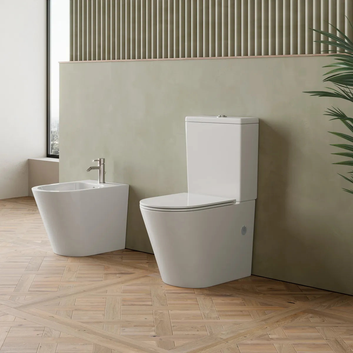 Toiletstol Tenfors Sanitario Hvid Blank