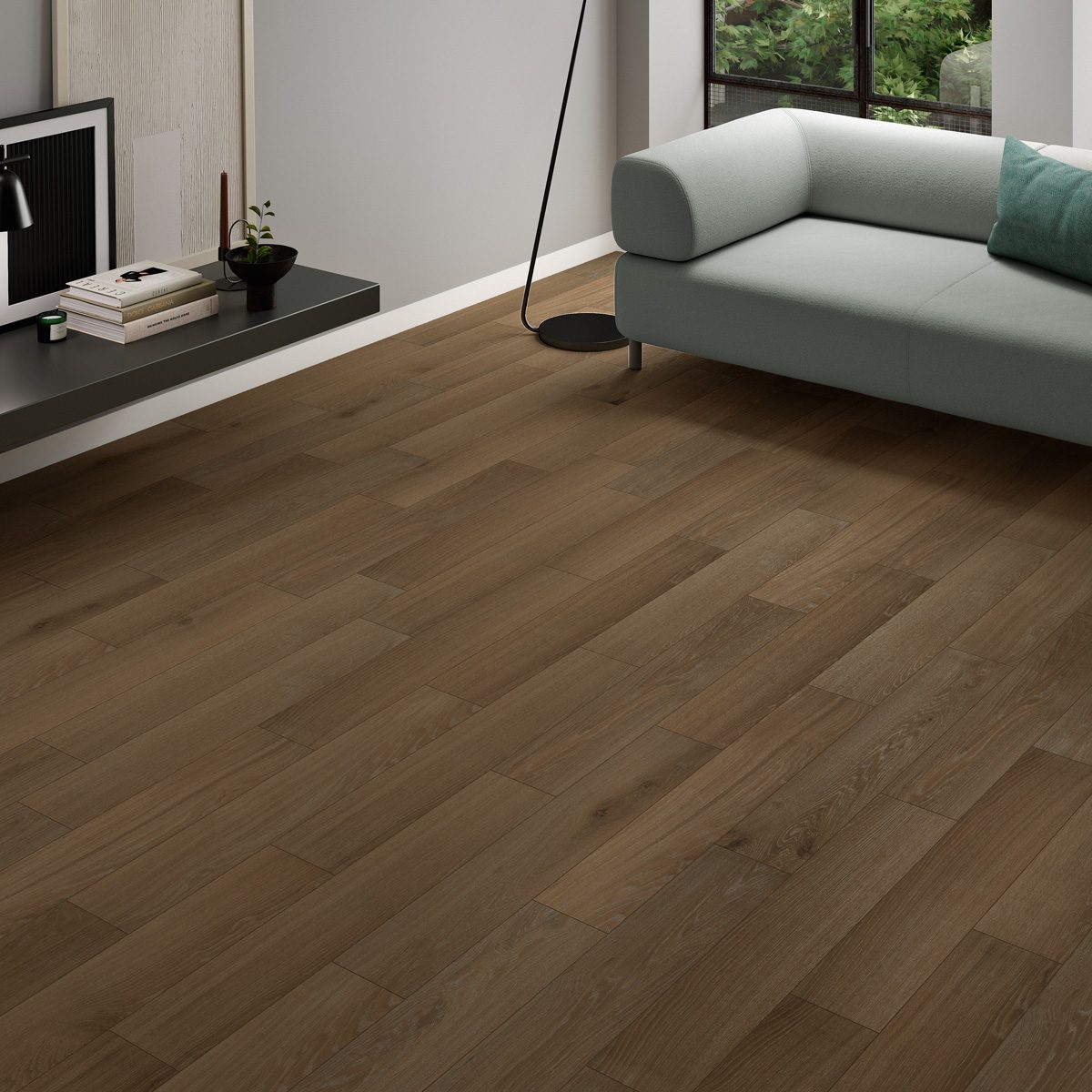 Træklinker Civic Brown Matt 15x90