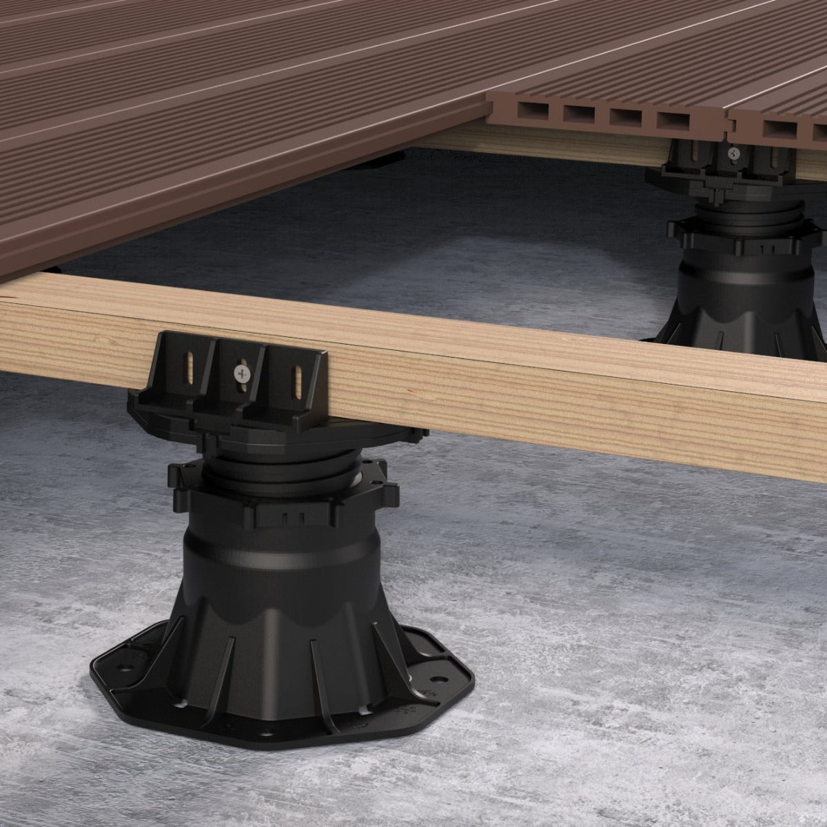 Flise- og terrassefod 38-50mm