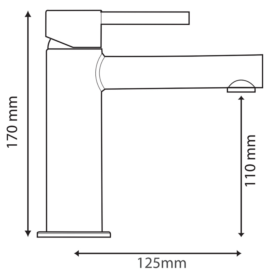 Håndvaskbatteri Hafa Design Krom
