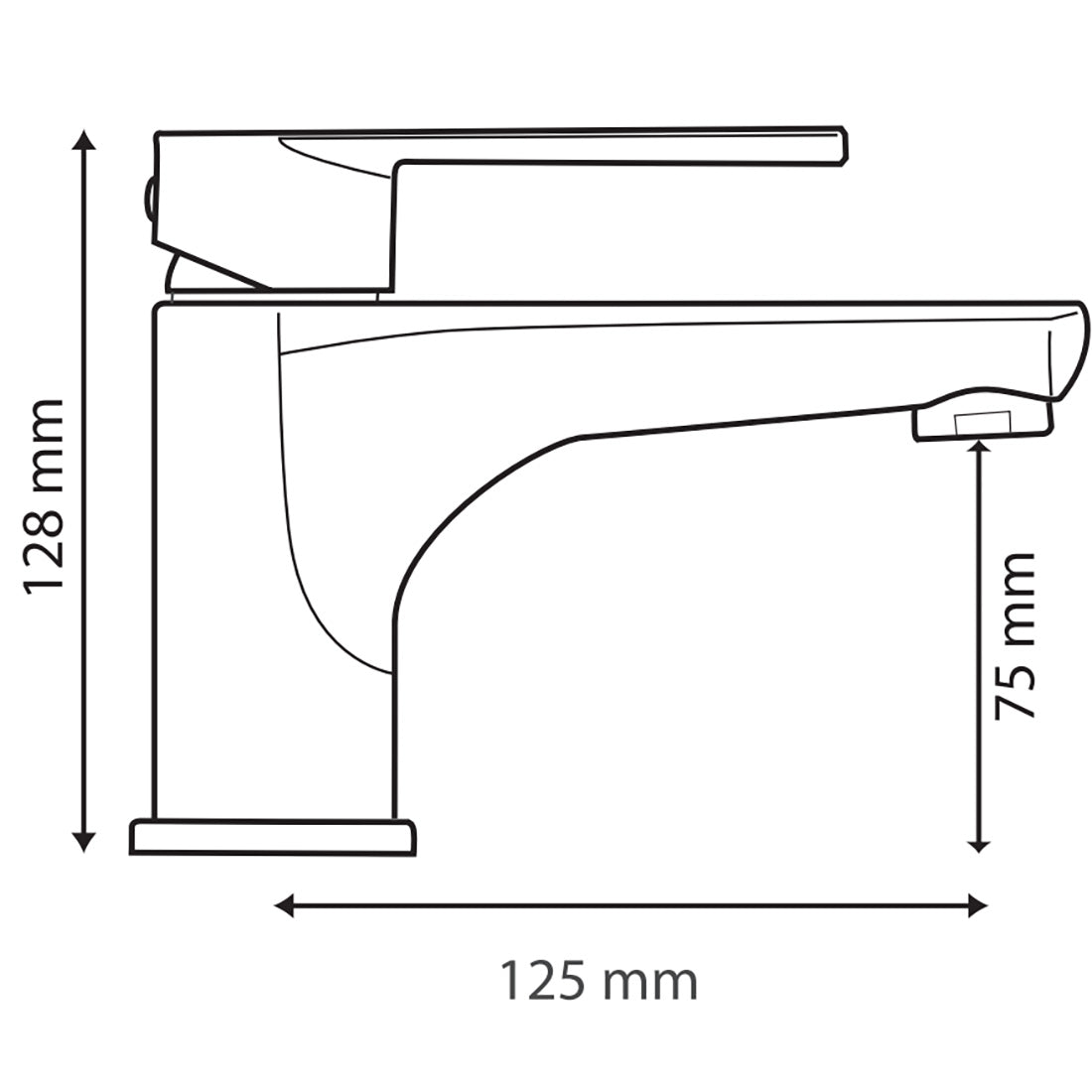 Håndvaskbatteri Hafa Mix Krom