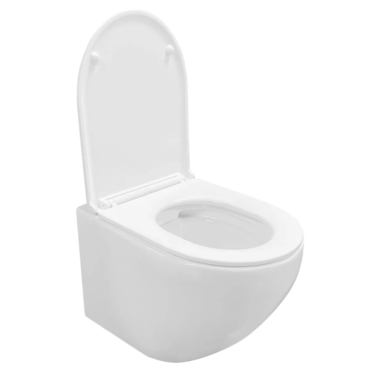 Væghængt Toilet Tenfors Sanitario Plus Hvid Blank