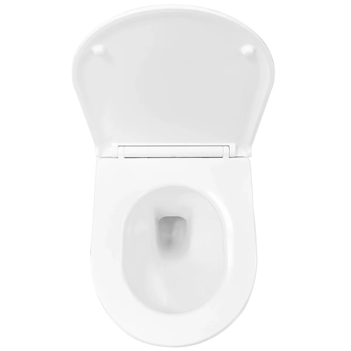 Væghængt Toilet Tenfors Sanitario Plus Hvid Blank