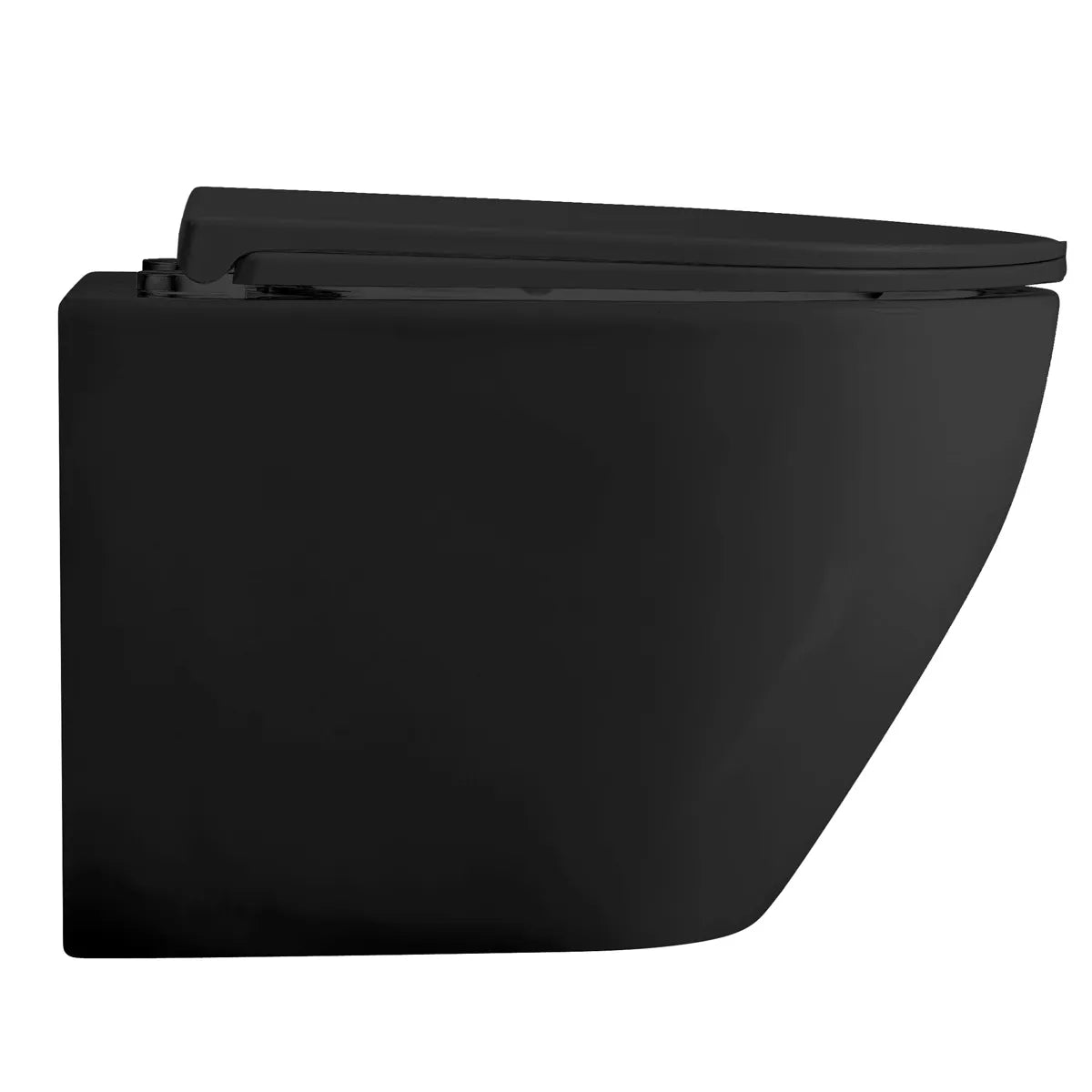 Væghængt Toilet Tenfors Sanitario Sort Mat