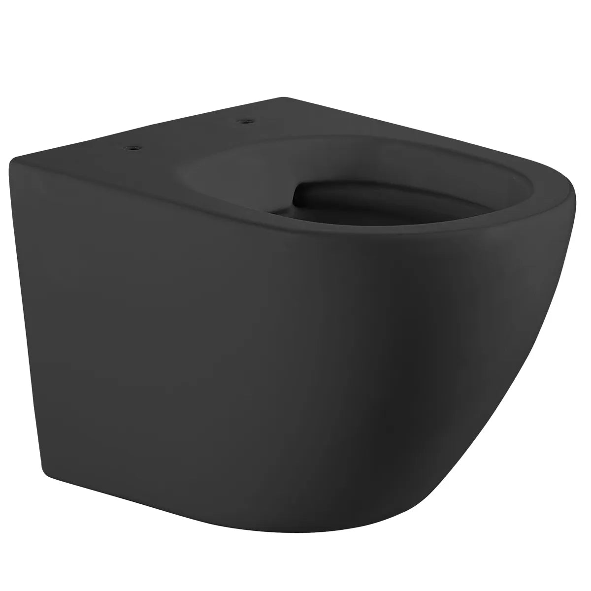 Væghængt Toilet Tenfors Sanitario Sort Mat